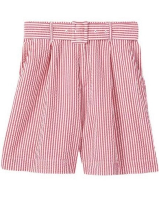a new day Pants - A New Day High Waist Seersucker Striped Shorts Sz Small
